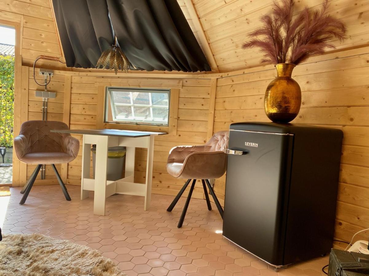 Luxe Finse Kota Met Jacuzzi En Saunabarrel De Zandhoef 일서 외부 사진