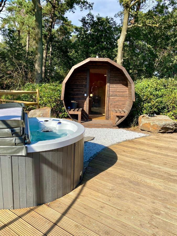 Luxe Finse Kota Met Jacuzzi En Saunabarrel De Zandhoef 일서 외부 사진